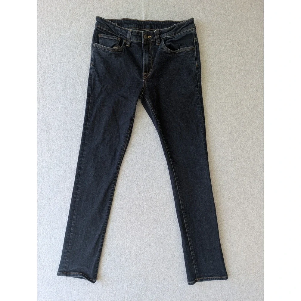Buffalo David Bitton Ash Jeans Mens Slim Dark Wash Indigo Denim 32x32